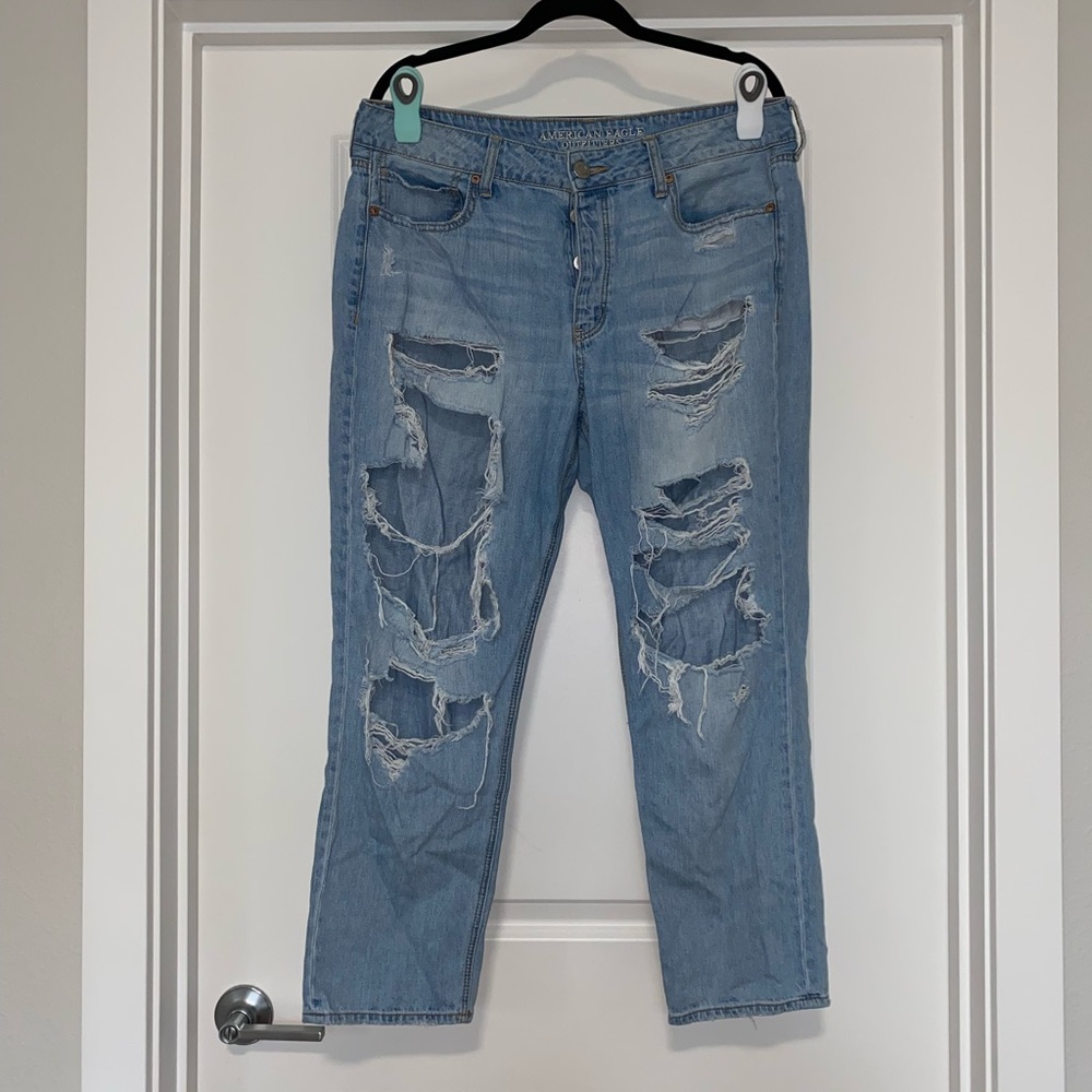 American eagle Tom girl jeans